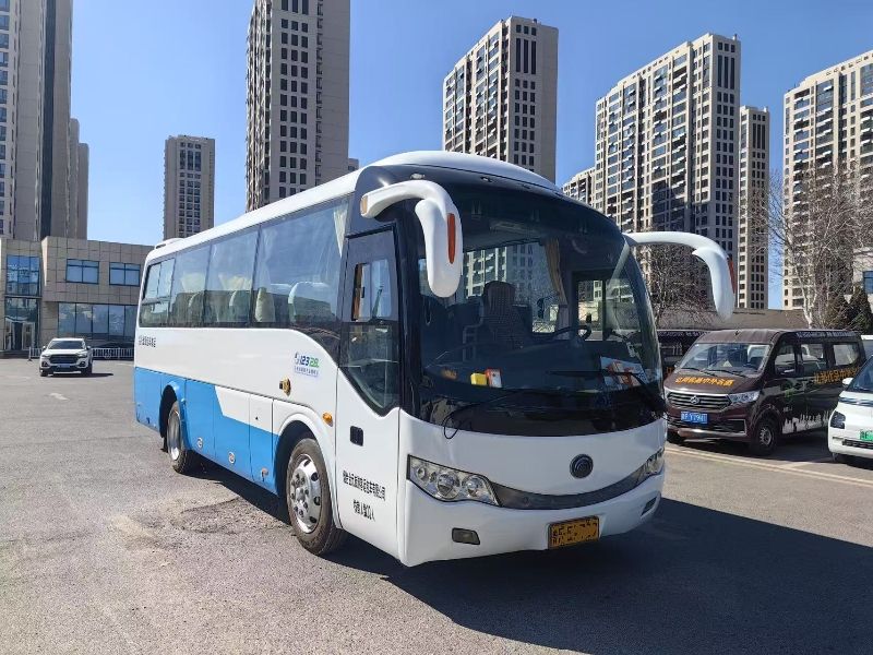 青岛旅游包车车队实拍